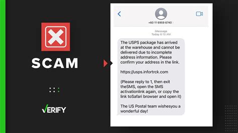 Scam Alert Beware Of Texts About Usps Undeliverable Packages