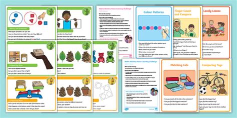 👉 Eyfs Maths Challenges Supports White Rose Maths Just Like Me