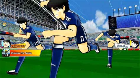 Shutetsu Trio Tackle Teppei Kisugi Captain Tsubasa Dream Team Skill