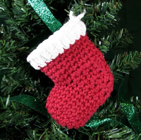 Amigurumi Crochet Pattern Christmas Stocking Ornament Etsy