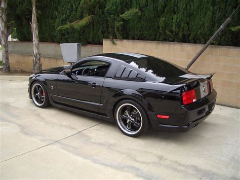 Deep Dish Black Bullets The Mustang Source Ford Mustang Forums