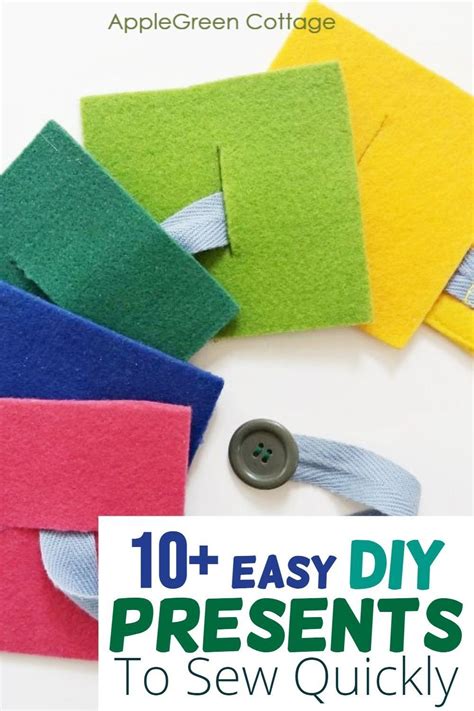 Easy Diy Presents That Are Quick To Sew Applegreen Cottage Sewing