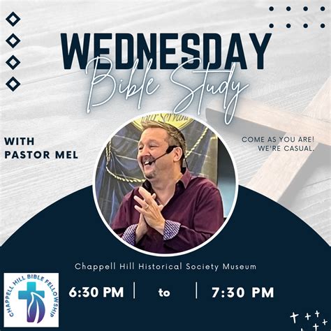 Wednesday Evenings Chappell Hill Bible Fellowship