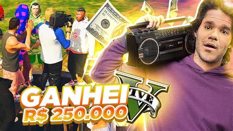 Ganhei 250000 Na Batalha De Rima No Gta Rp Ep46 Youtube