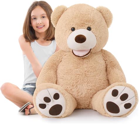 DOLDOA Oso De Peluche Gigante De 39 Pulgadas Para Novia Oso De Peluche