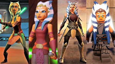 The Evolution Of Ahsoka Tano In Star Wars Games 2008 2022 Youtube