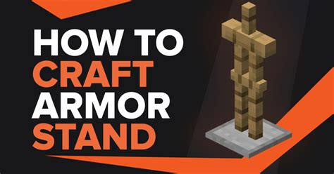 How To Make Armor Stand In Minecraft