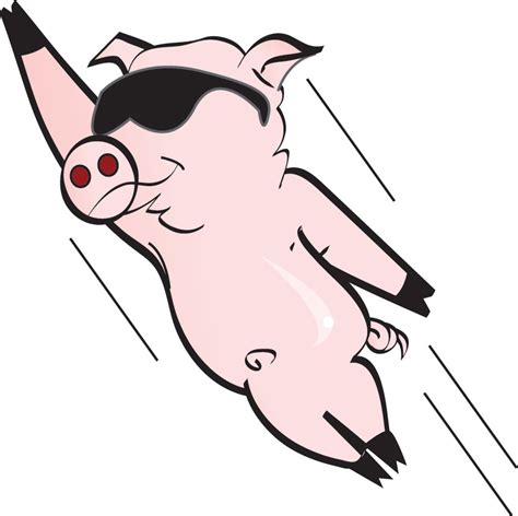 Cartoon Flying Pig - Cliparts.co