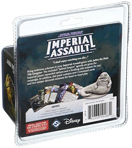 Star Wars Imperial Assault Board Game Jabba The Hutt Villain Pack