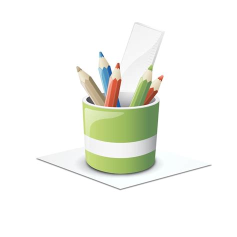 Premium Vector Pencils 3d Vector Illustration