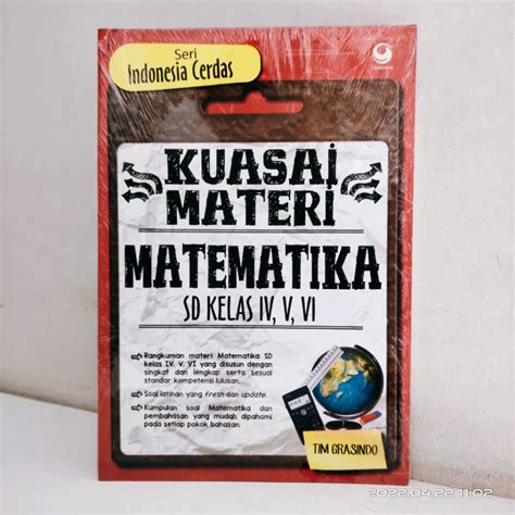 Jual Buku Obral Murah Kuasai Materi Matematika Sd Kelas Iv V Vi