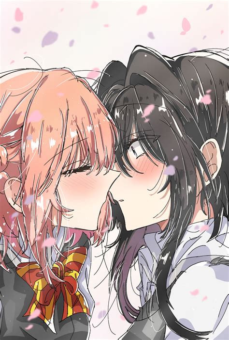 Asanagi Yori And Kino Himari Sasayaku You Ni Koi Wo Utau Drawn By Yorunekoliampadolina