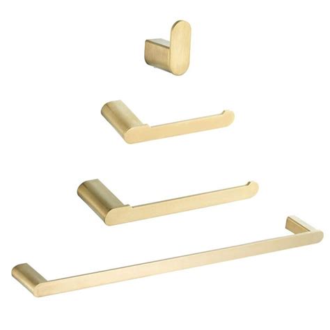 BATHSIR Gold Toilet Paper Holder Bathroom Toilet Roll Holder Wall Mount ...