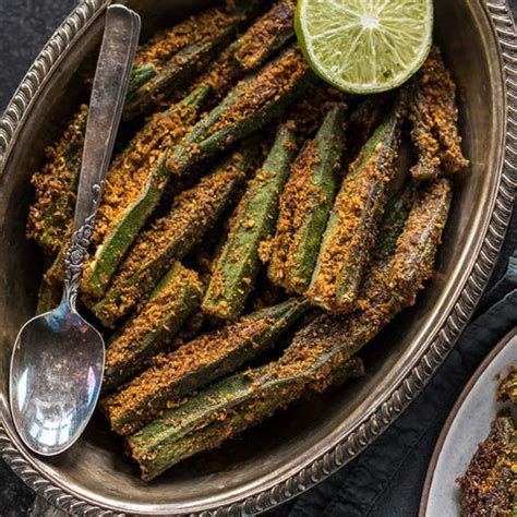 Bharwa Bhindi Stuffed Okra Cook With Manali