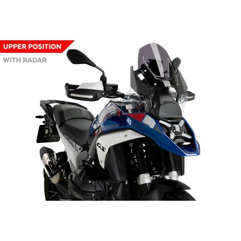 PUIG Sport Screen BMW R1300GS Whitout Radar TRIPLE BLACK TROPHY