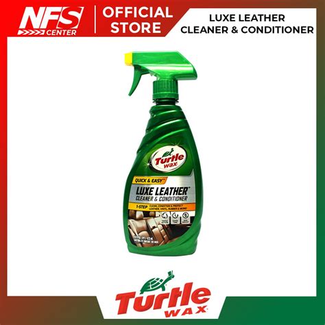 Turtle Wax Quick And Easy Luxe Leather Cleaner And Conditioner 16 Fl