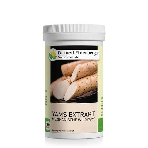 Yams Extrakt Kps Dr Ehrenberger Anatis Naturprodukte