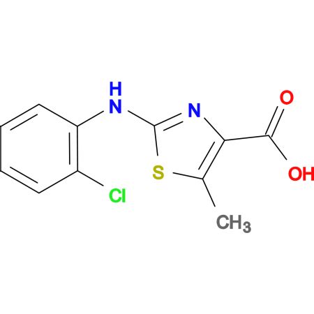 2 2 Chloro Phenylamino 5 Methyl Thiazole 4 Carboxylic Acid 10 521490