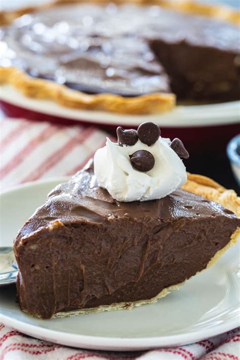 Dark Chocolate Pie Recipe Homemade Dark Chocolate Chocolate Pies