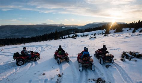 Winter activities in Ukraine