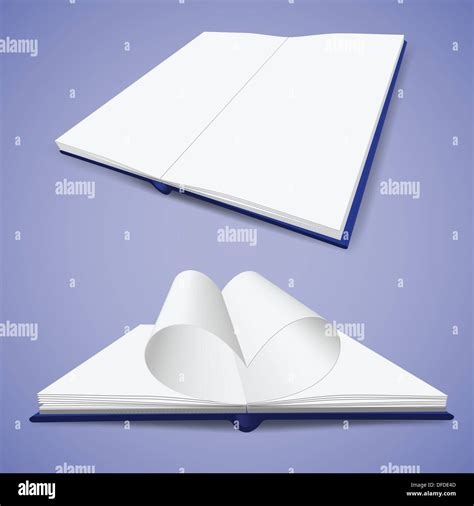 opened book illustration Stock Photo - Alamy