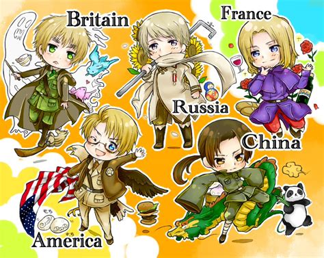 Allied Forces Axis Powers Hetalia Image 1079122 Zerochan Anime