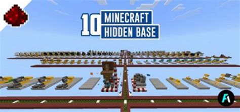 Minecraft Hidden Base Ideas Map Maps For Minecraft Pe