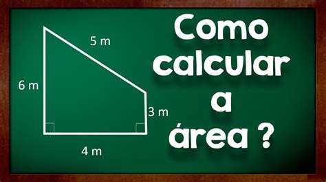 Como calcular a Área do Trapézio YouTube