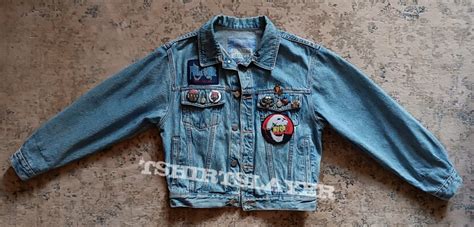 Ozzy Osbourne Hard And Heavy Denim Jacket From 80s Tshirtslayer Tshirt