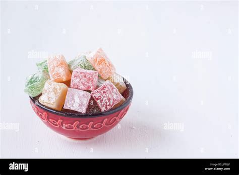 Turkish Delight Lokum Stock Photo Alamy