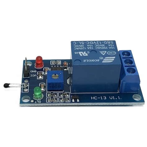 Kit Modul Senzor Termic Releu 12V Arduino