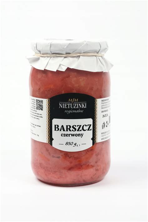 Domowy Barszcz Czerwony Nietuzinki 850g 14169637383 Allegro Pl