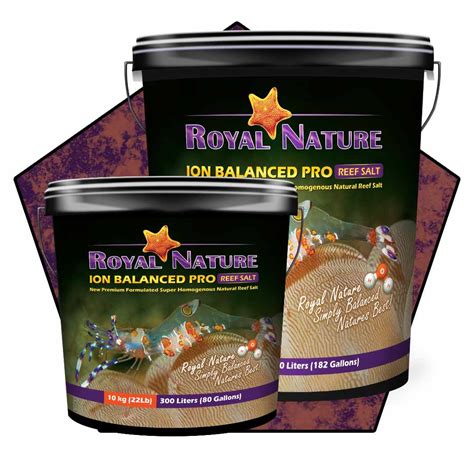 Royal Nature Ion Balanced Sea Salt Kgs Bucket Aqua Premium