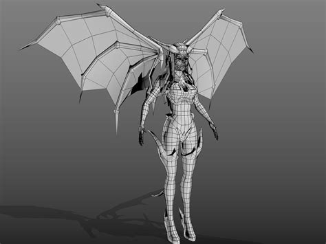 Succubus Demon 3d 3ds