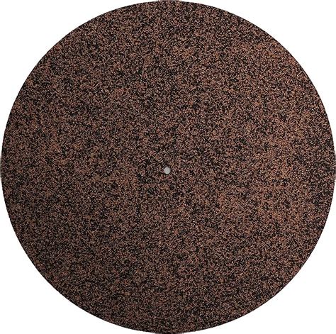 Tapis de Tourne Disque en Liège pour Tourne disques Vinyle LP 3 mm D