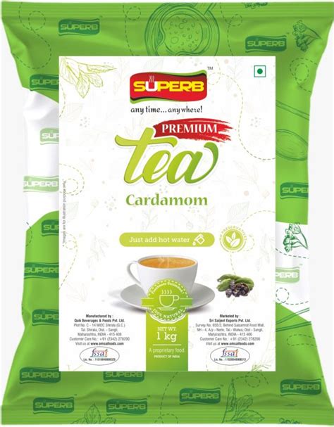 Brown Powder 1kg Superb Premium Cardamom Tea Premix Packaging Type Plastic Packet At Best