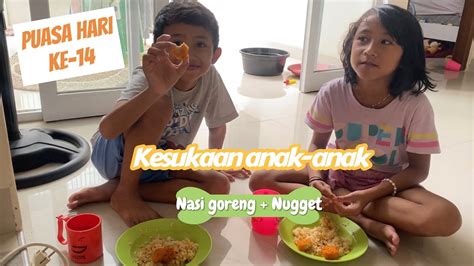 Buka Puasa Nasi Goreng Nugget Kesukaan Anak Anak Youtube