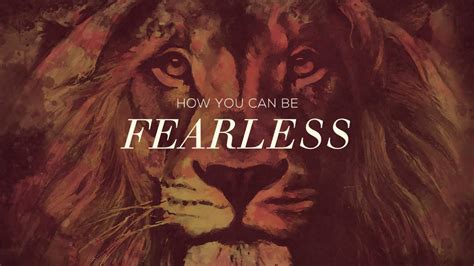 Christ Assembly Church Be Fearless Youtube