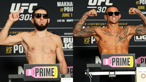 Ufc Weigh In Results As Just One Fighter Fails To Make Limit Ahead