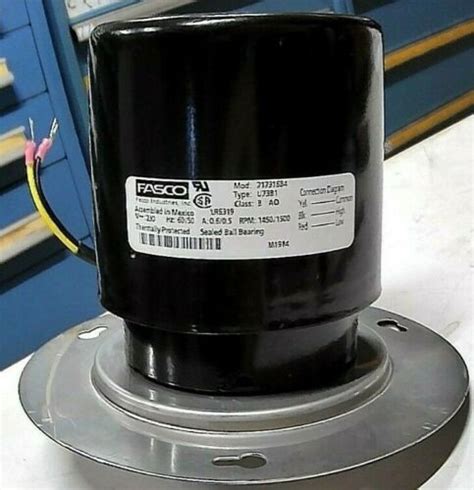 Fasco Mod 71731684 Type U73b1 Hvac Motor Therm Protect Sealed Ball Bear Fr Shp Ebay