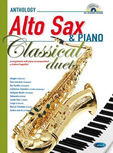 Classical Duets Alto Saxophone Piano Altsaxofon Und Klavier Orgel