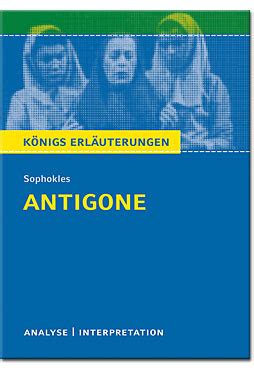 Antigone Von Sophokles Textanalyse Und Interpretation Schule Und