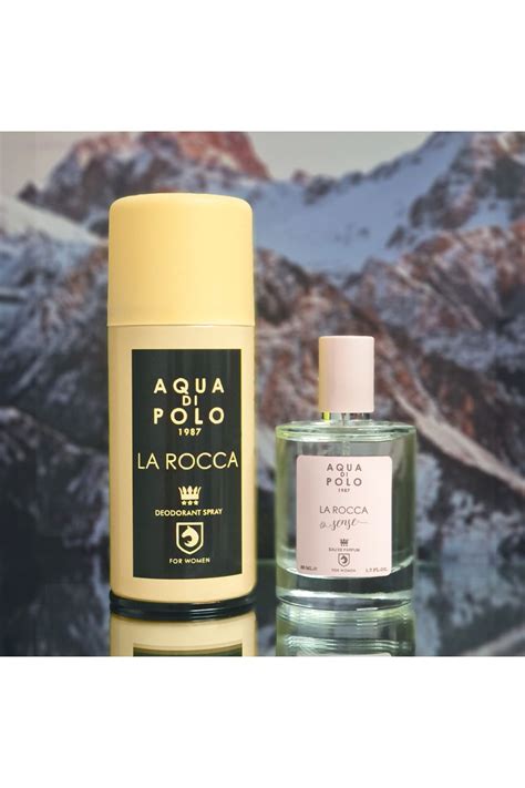 Aqua Di Polo 1987 La Rocca Sense 50 ml Kadın EDP ve La Rocca 150 ml