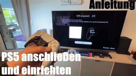 Sony Playstation Ps Next Gen Konsole Anschlie En Und Einrichten