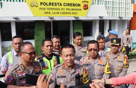 Pastikan Lancar Kakorlantas Polri Tinjau Arus Balik Libur Tahun Baru