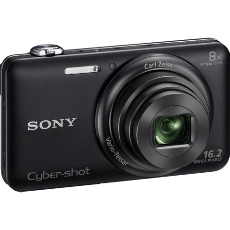 Sony Cyber-shot DSC-WX80 Digital Camera (Black) DSCWX80/B B&H