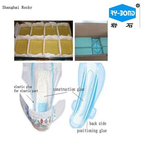 China Elastic Glue Hot Melt Pressure Adhesives For Baby Diaper China Hot Melt Adhesives Glue