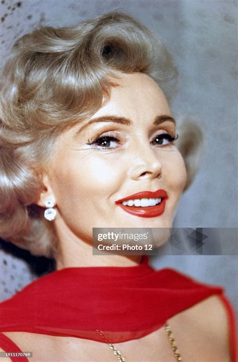 Portrait Of American Actress Zsa Zsa Gabor Circa 1960 News Photo Getty Images