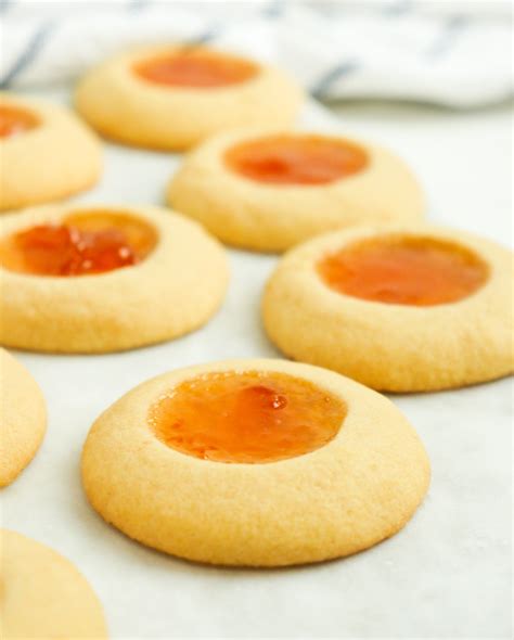 Apricot Thumbprint Cookies Knead Some Sweets