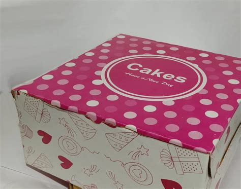 Corrugated Paper Printed Cake Box Gram At Rs Piece In Indore